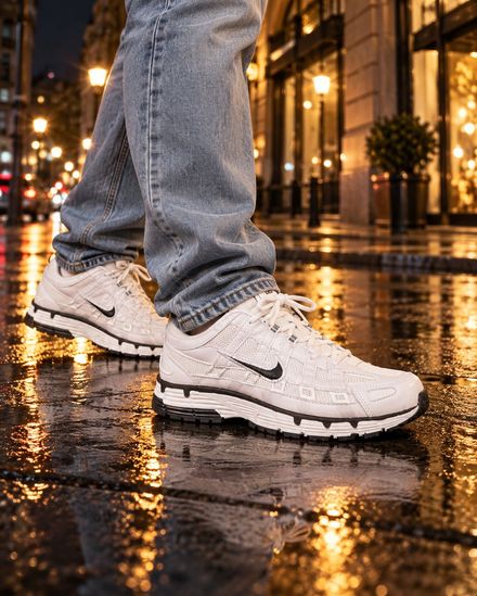 Nike P-6000 Beyaz Siyah Erkek