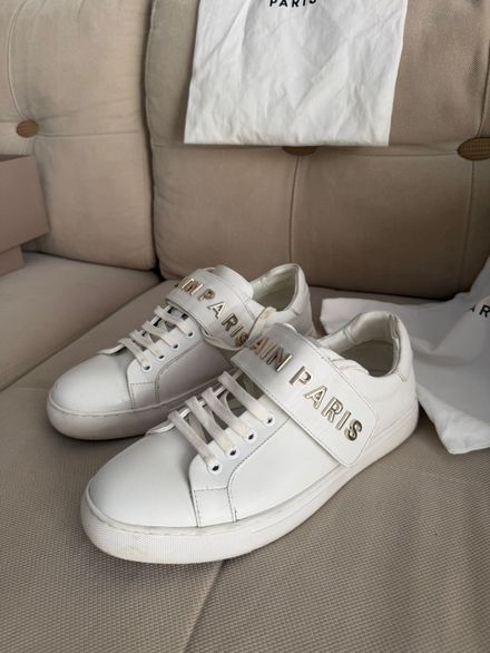 Balmain Paris Beyaz Sneaker