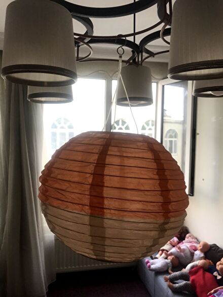 IKEA 30cm çap LED Lamba Aydınlatma