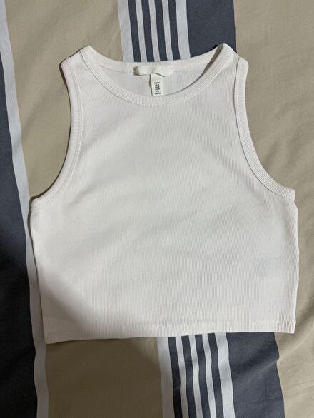 H&M Beyaz Atlet