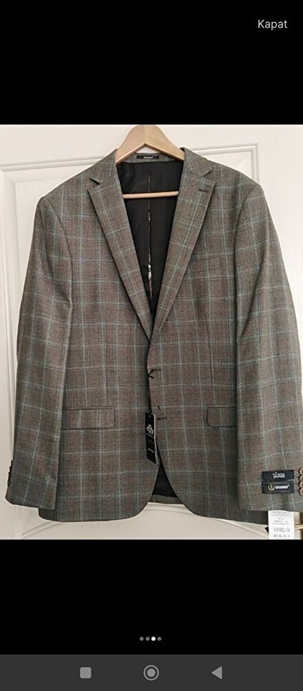 Ekoseli Blazer Ceket