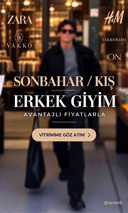 Erkek Giyim Sonbahar/Kış