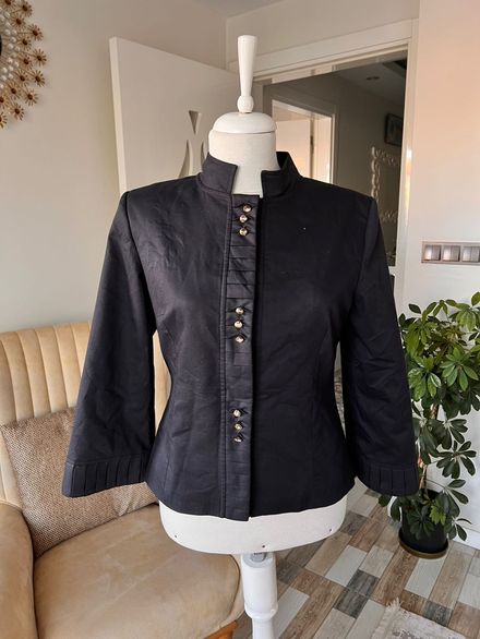 Siyah Vintage Blazer Ceket
