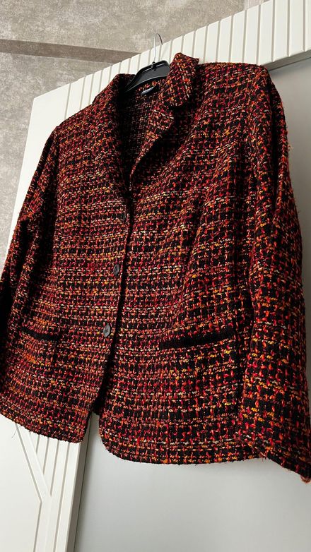 Ekose Blazer Ceket