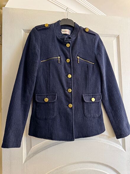Lacivert Blazer Ceket