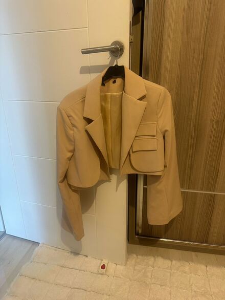 Kısa Blazer Ceket
