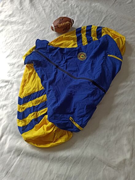 🟡🔵FENERBAHÇE VİNTAGE BOMBER CEKET 90'S