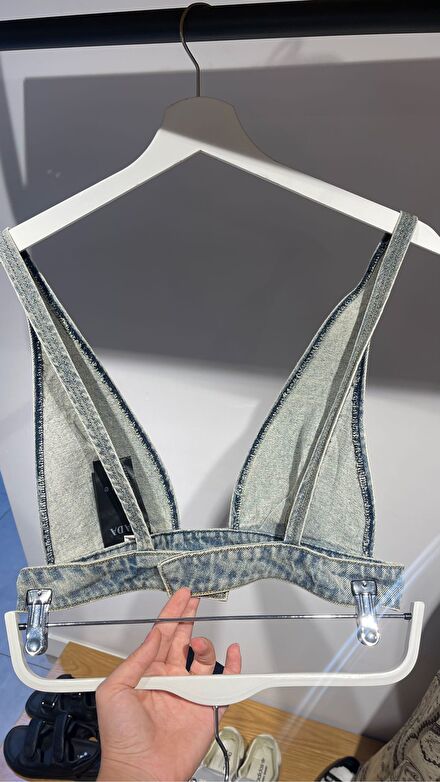 Denim Büstiyer