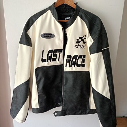 Pull And Bear Racing Suni Deri Ceket