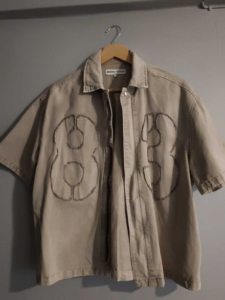 Bershka Kemer Detaylı Oversize Gömlek
