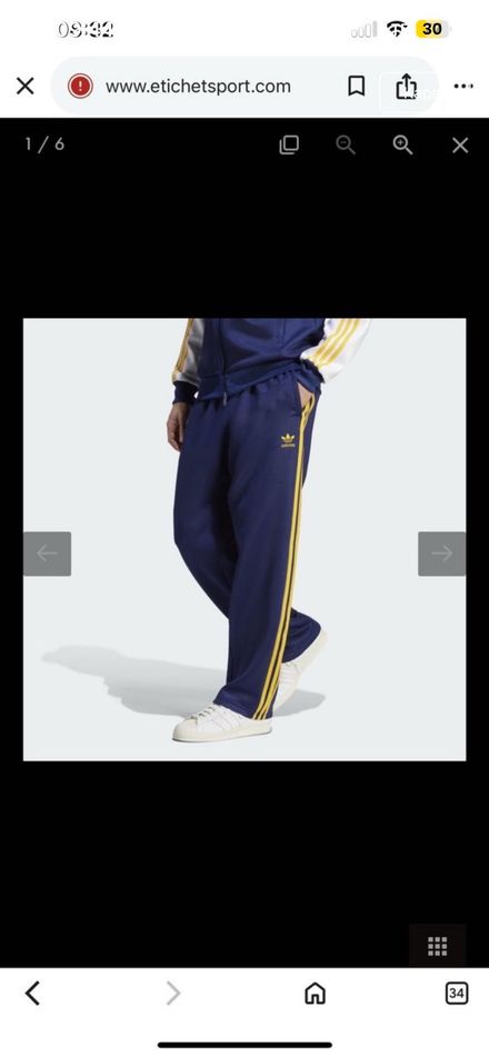 Adidas erkek Spor Eşofman Altı