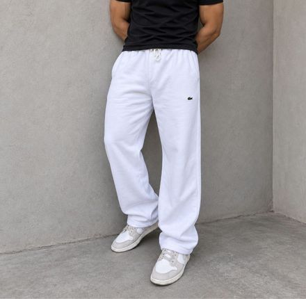 Lacoste Beyaz Baggy Eşofman Altı