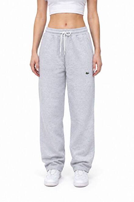 Oversize 3 İplik Gri Eşofman Altı