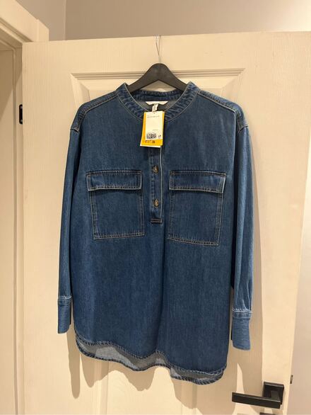 H&M Denim gömlek