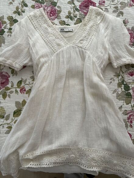 Zara Bohem Vintage Mini Elbise