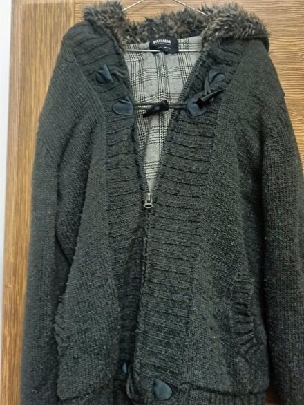 Pull & Bear Haki Erkek Hırka