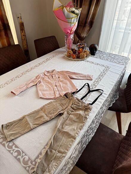 #Gap #Gömlek ve Pantolon Seti 2-4 yaş