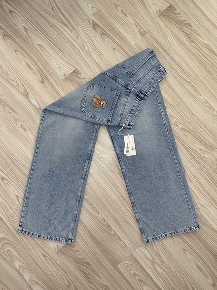 Mis Lfn kadın Geniş Paça Kot Pantolon