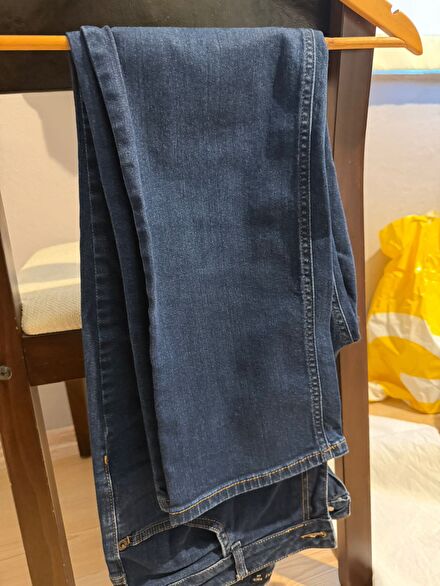Lacivert Jean Pantolon