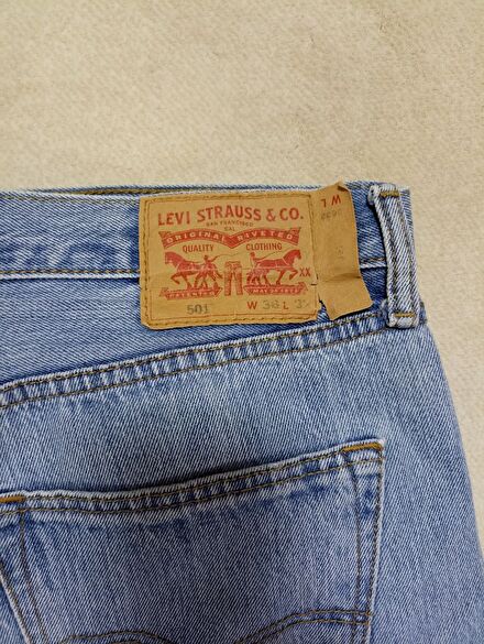 Levi's Mavi Kot Pantolon