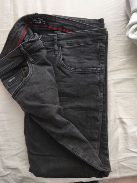 LCW Jean Siyah Jean Pantolon
