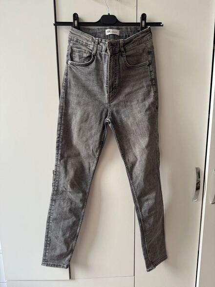 Zara 36 beden Gri Jean Pantolon