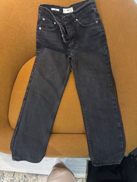 Mango Siyah Jean Pantolon mont jean