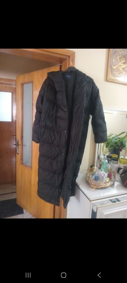 Pierre Cardin Siyah Uzun Kaban