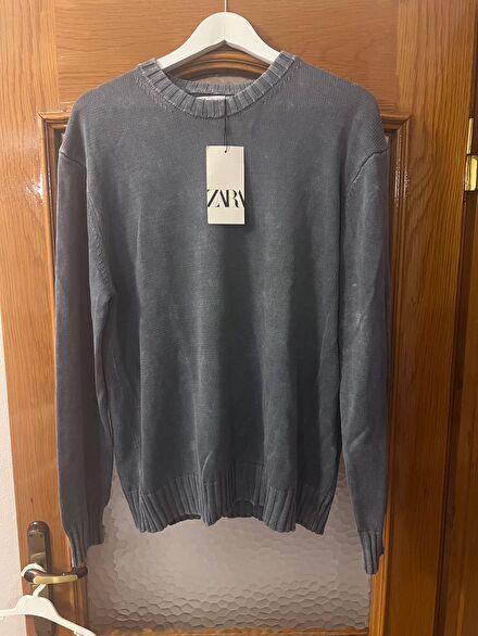 Zara Erkek Kazak Etiketli sıfır
