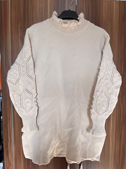 Krem Dokuma Tunik
