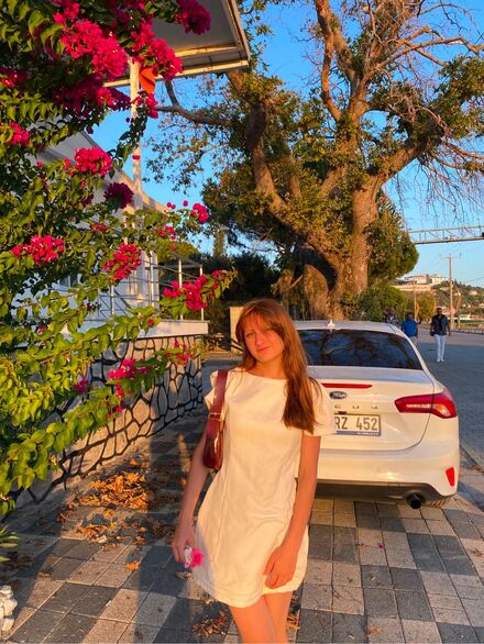 Beyaz Mini Elbise
