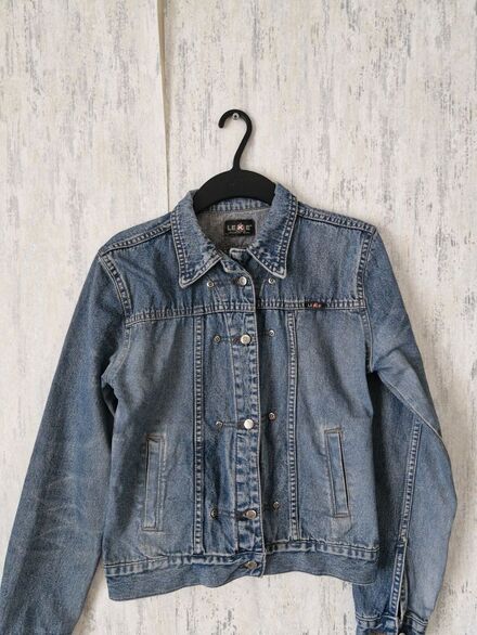 LeKe Denim Vintage Ceket
