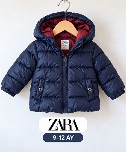 Zara Lacivert Mont