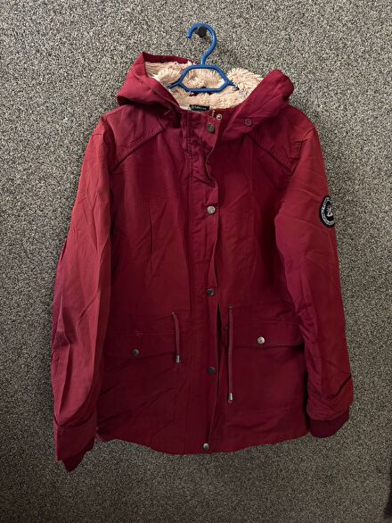 Kapüşonlu Kiremit outdoor Mont