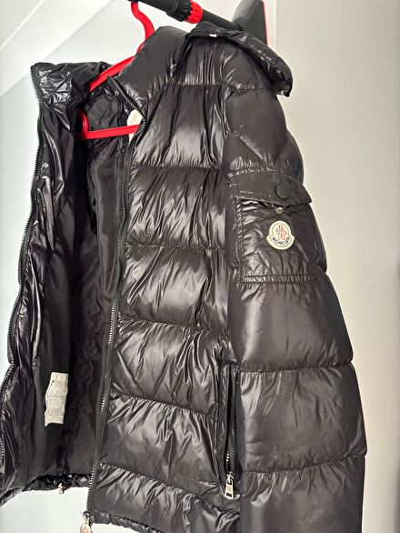 Moncler Siyah Mont