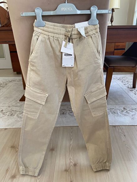 Zara Kargo Cep Detaylı Pantolon