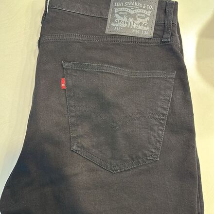 Levi's 511 Siyah Kot Pantolon