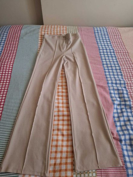 40 beden (38e de uyumlu) Bej Pantolon