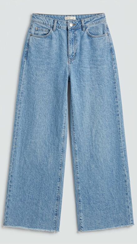 OXXO Geniş Paça Jean Pantolon