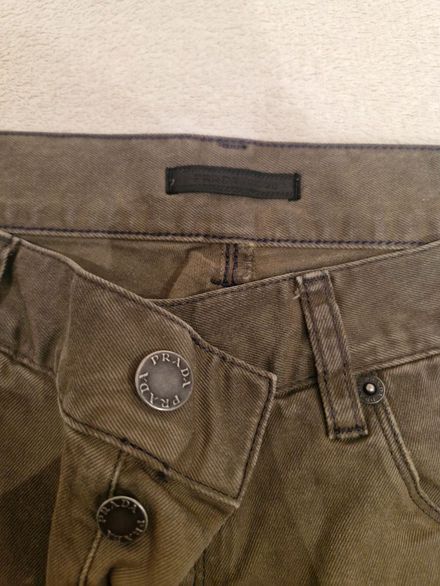 Prada Kahverengi yeşil Erkek Pantolon