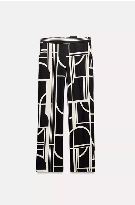 Zara Desenli Pantolon