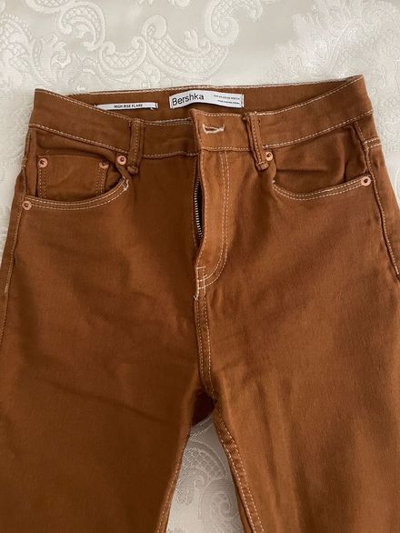 Bershka Yüksek Bel Flare Pantolon