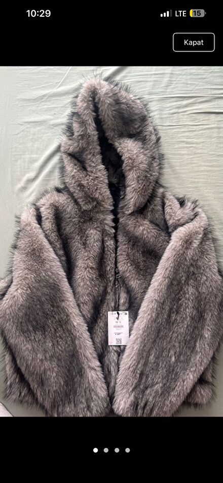 Bershka viral Peluş mont