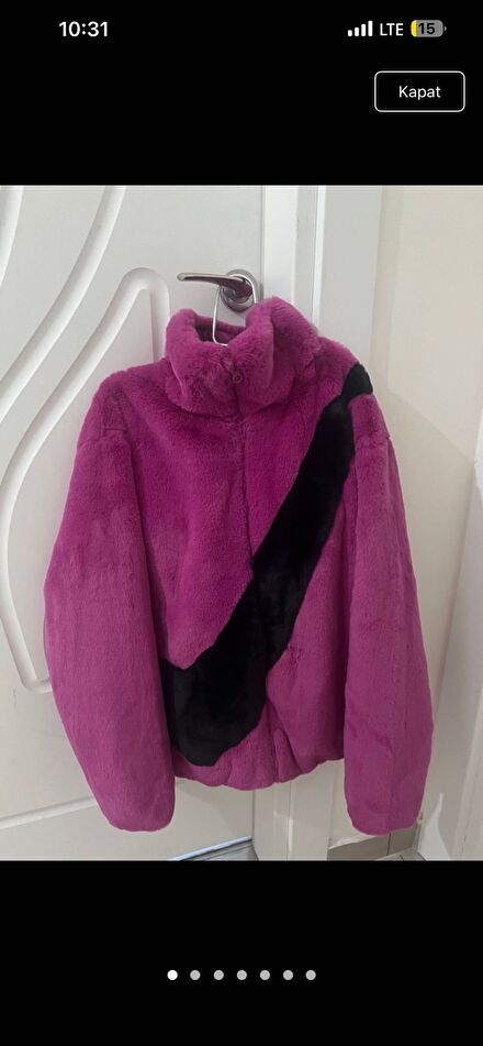 Nike peluş  kaban
