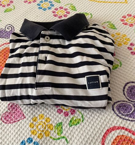 Lufian orjinal Çizgili Polo Yaka