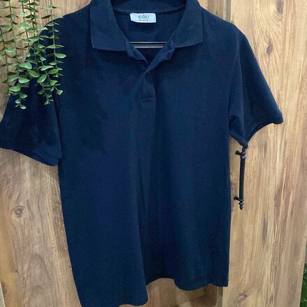 Lacivert Polo Yaka T-Shirt
