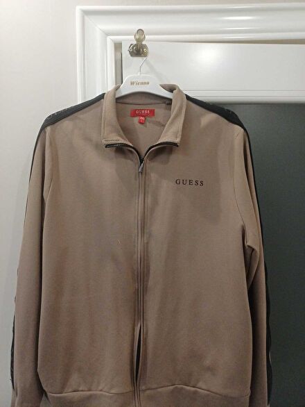 Guess Fermuarlı Sweatshirt
