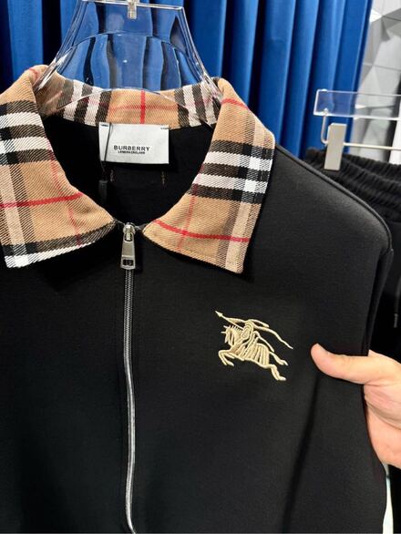 Burberry Fermuarlı Sweatshirt