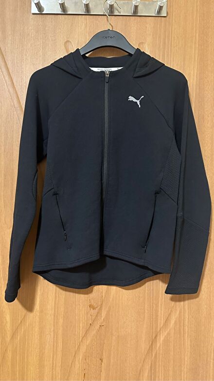 Puma Kapüşonlu Fermuarlı Sweatshirt