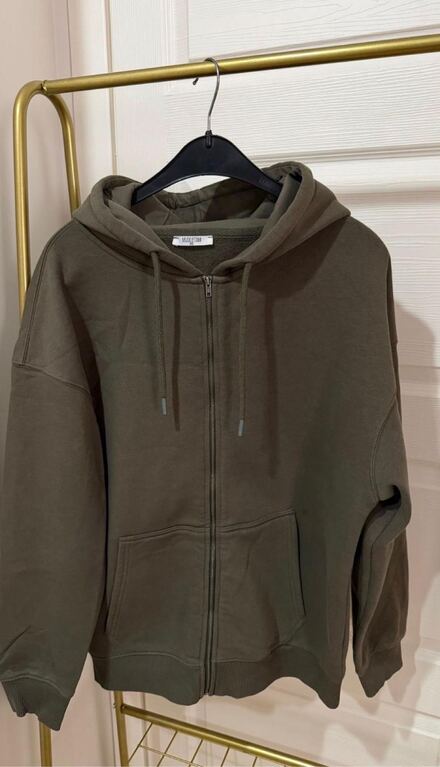 Mudo Oversıze Fermuarlı Sweatshirt